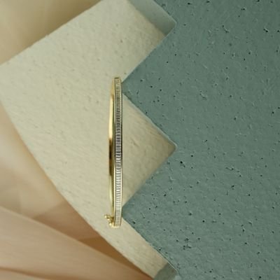 Textured Gold Bracelet