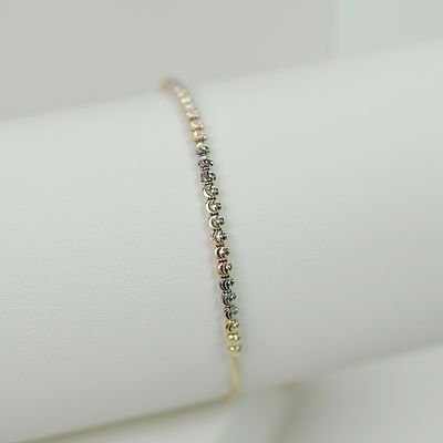 Delicate Two-Tone Bracelet