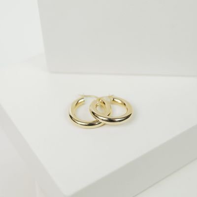 Classic Gold Hoop Earrings