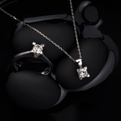 Silver Ring & Pendant Set